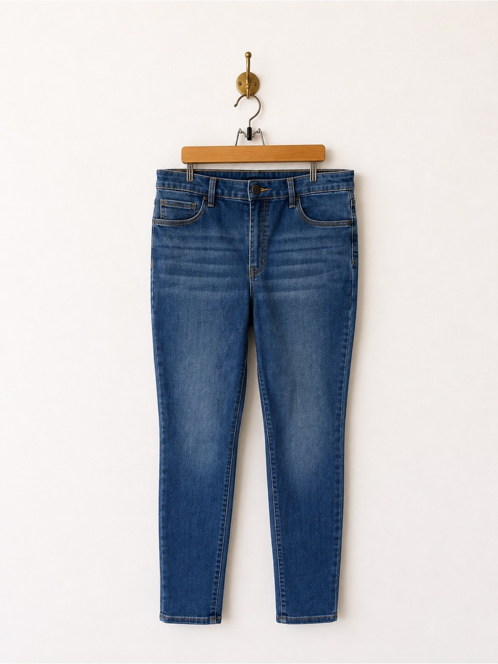 Time and Tru Medium Blue Stretch Slim Jeggings